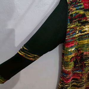 Winter Multi Colour Kurti