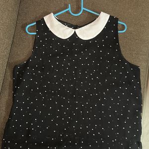 Casual Polka Dotted Top