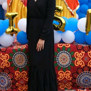 Black Western Dress