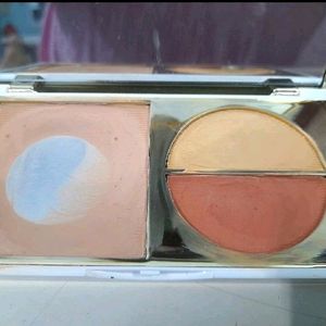 3 Colour Kajal With Free Foundation Palett