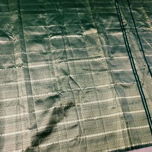 Green Colour Pure Kanjeevaram Silk Saree