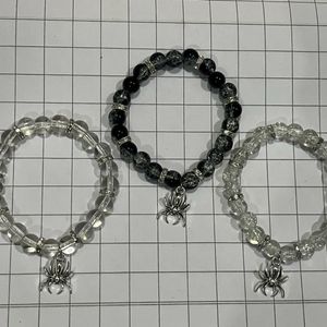 2 Spider Bracelets