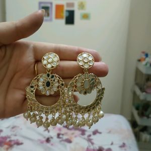 Golden Mirror Earrings