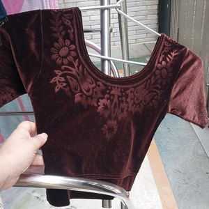 Velvet Blouse