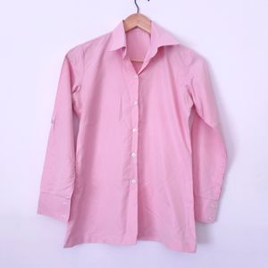 Light Pink Striped Shirt (Women's)