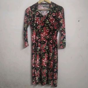 Soft Velvet Floral Kurta