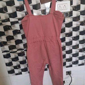 Baby Pink Dungaree