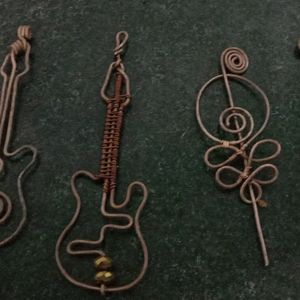 Copper Wire Jewellery Pin