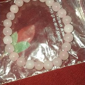 Rose Quartz Crystal Bracelet