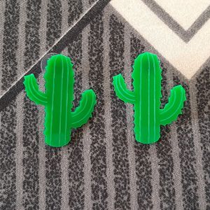 Cactus 🌵 Shape Acrylic Earrings