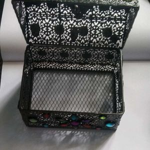 Ethnic Colour Stone Jewellery Box Big