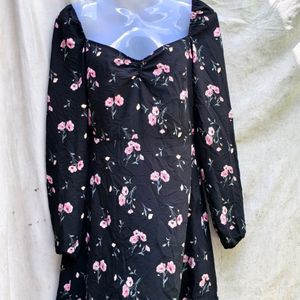 H AND M CUTE FLOWER PRINT FROCK