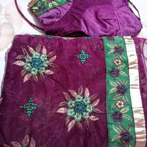 Wedding Saree+2kurti