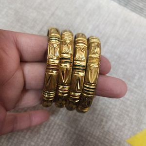 Golden Colour Bangles