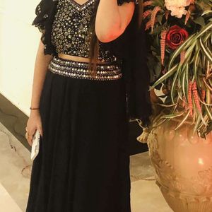 Navy Blue Lehnga Choli