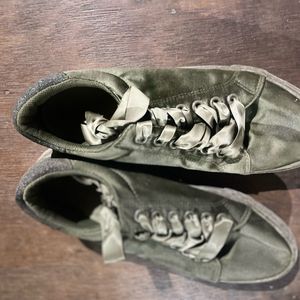 Olive Green Sneakers