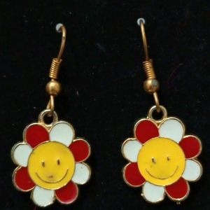 Cute Smile Face Earrings