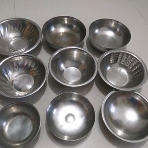 bowl steel combo, katori