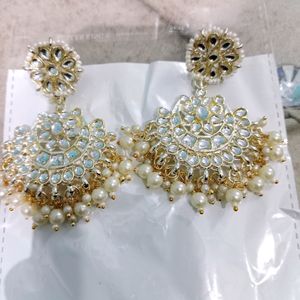 Beautiful Purl Kundan Earrings 😍 book Fast