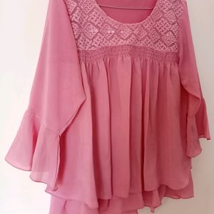 Pink Colour Top