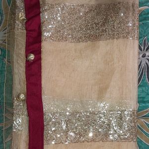 Net Ethnic Saree