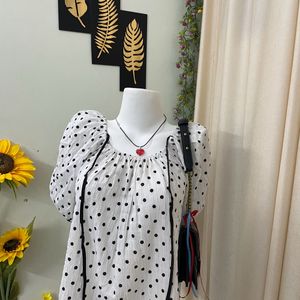 Polka Dot Women Tops