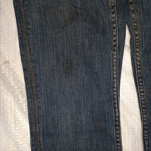 Vintage Style Bootcut Jeans