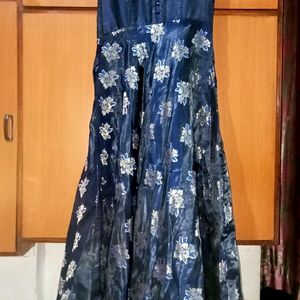 Ethnic Blue Gown