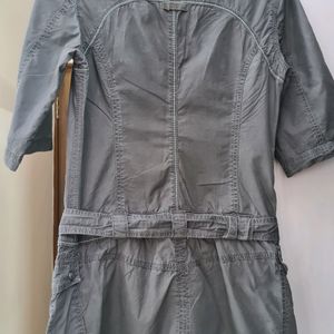 Charcoal Grey Cargo Dress by edc Esprit
