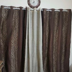 Set  Of 2 Windows Curtains 9 Ft