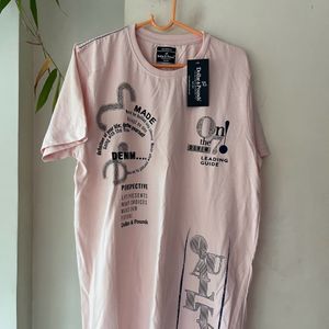 Men’s Tshirt Peach/Light pink