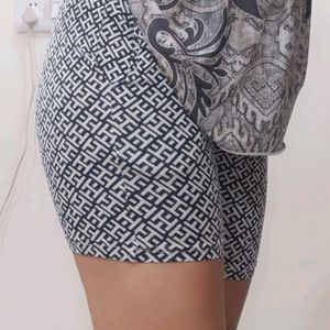 Black And White Shorts