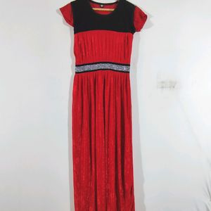 Red And Black Gown (Women's)