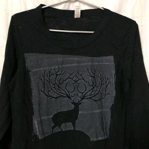 Black Long Sleeves T Shirt