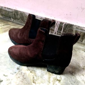 Brown Coffee Colour Boots