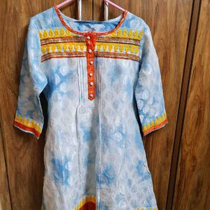 Short A-Line Cute Kurti