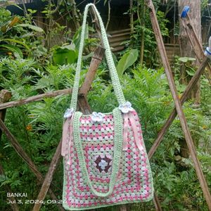 Crochet Tote Bag