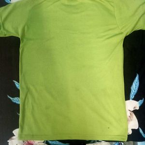 Green Casual Men T-shirt