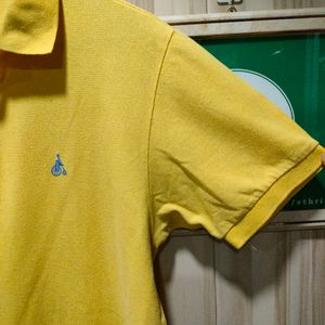 Bean Pole Yellow Polo T-Shirt