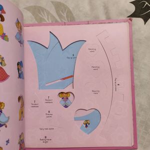 Princess Craft Book For Girls (Hard Cover Spiral)