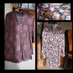 Combo Of XXL TOPS AND TUNICS FOR WOMEN