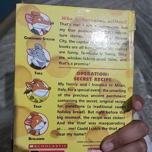 Geronimo Stilton Book