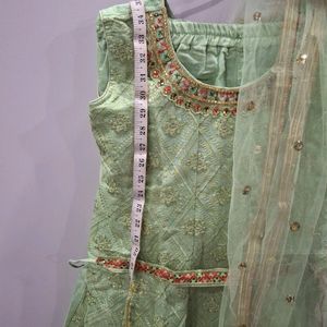 Kurts Set With Duppata And Sharara