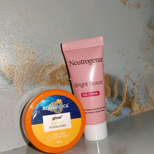 Neutrogenar And Aqualogica Cream Combo