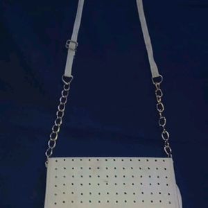 White Sling Bag