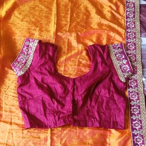 Like New Orange Saree