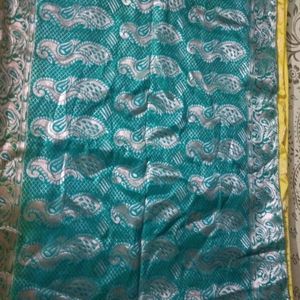 Semi Peithani Silk Saree