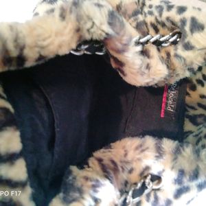 Animal Print Furr Bag