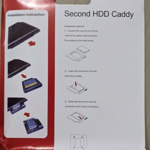 Lapster Caddy For Second HDD/SSD