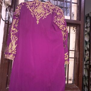 Purple Kurta